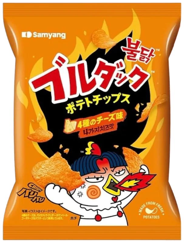 Buldak Cheese Potato Chips
