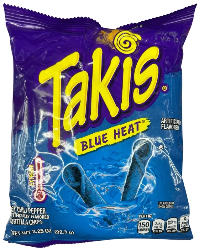 Takis Blue Heat